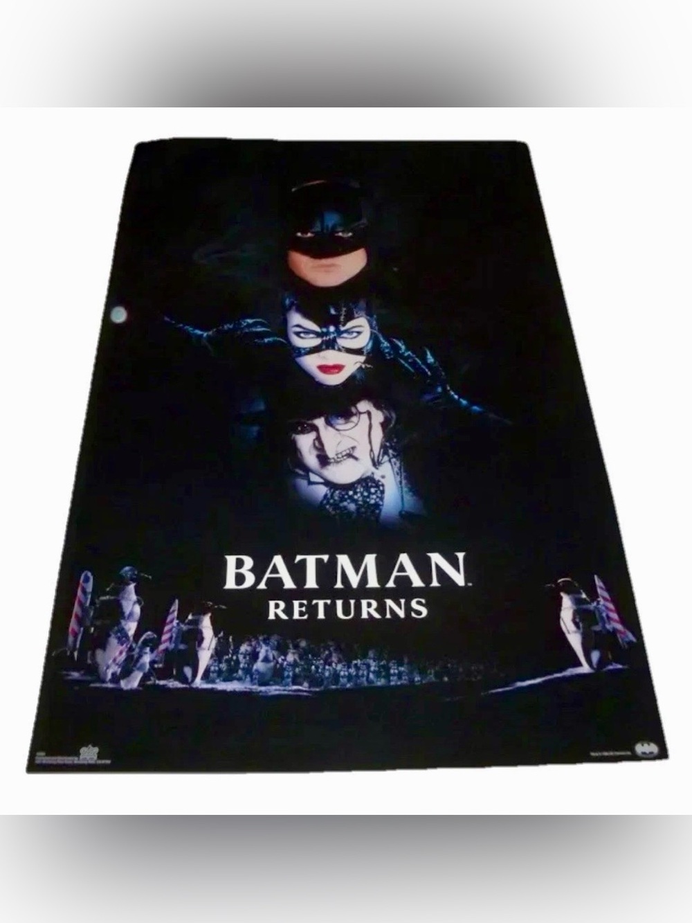 Vintage 1992  Original Batman Returns  Movie Poster OSP #2083